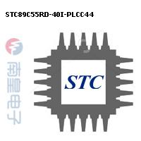 STC89C55RD-40I-PLCC44